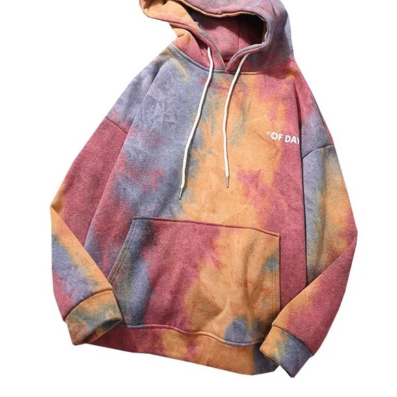 Tie Dye Rust Crush Knit Top&Sweatpants Lounge Set - Picture 2 of 5